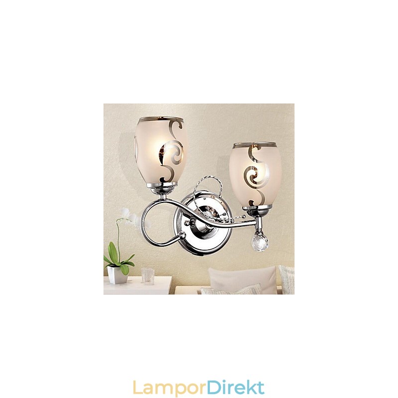 Enkel Annan Funktion För Crystal Ambient Light Wall Sconces Wall Light