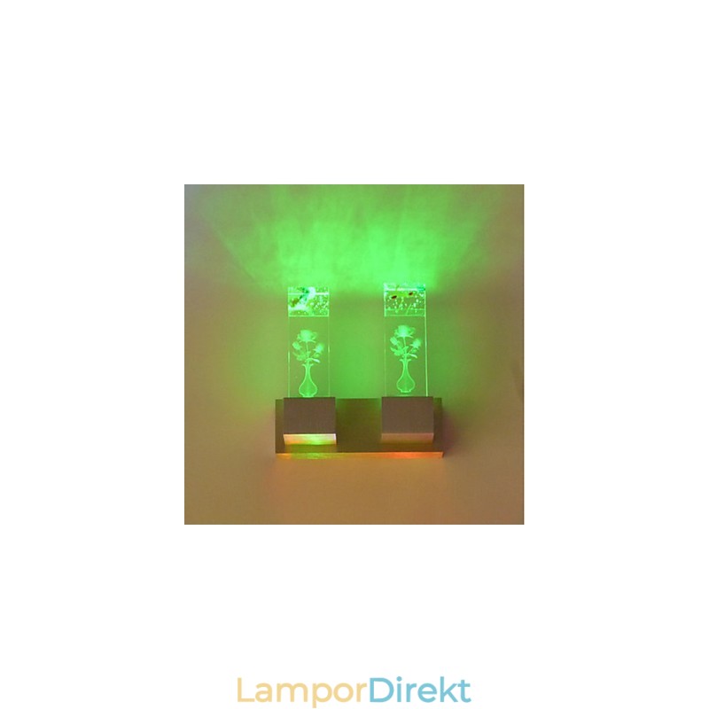 Flerfärgad Nyhet Funktion För Mini Style Ambient Light Wall Sconces Vägglampa Rose Light