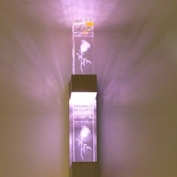 Flerfärgad Nyhet Funktion För Mini Style Ambient Light Wall Sconces Vägglampa Rose Light