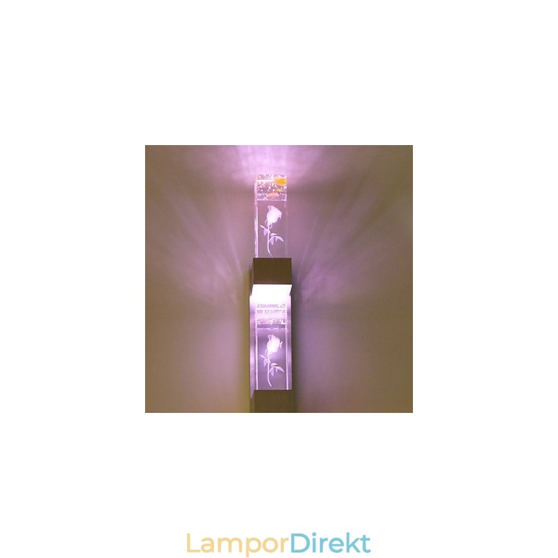 Flerfärgad Nyhet Funktion För Mini Style Ambient Light Wall Sconces Vägglampa Rose Light