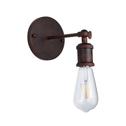 Vägglampa Vägglampor Väggjärn Vägglampa Stum Svart Ljussabel Lampa På Vägg