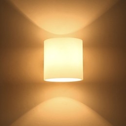 Nyhet Country Feature För Mini Style Ögonskydd Downlight Vägglampor Vägglampa Log Trä Sovrum Sänglampa