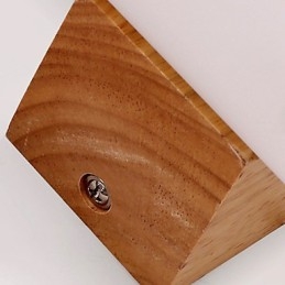 Nyhet Country Feature För Mini Style Ögonskydd Downlight Vägglampor Vägglampa Log Trä Sovrum Sänglampa