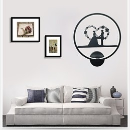 Aluminiumprodukt Vägglampa Modern Minimalistisk Kreativ Vägglampa Fashionabla Vardagsrum Bakgrund Vägg Balkong Lampa Korridor Belysning