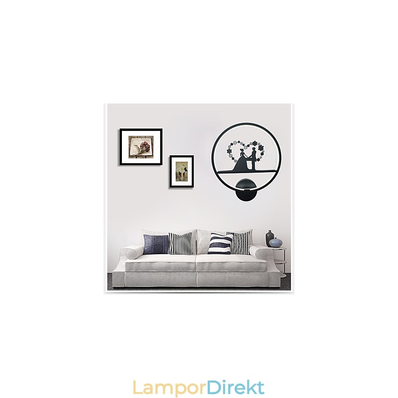 Aluminiumprodukt Vägglampa Modern Minimalistisk Kreativ Vägglampa Fashionabla Vardagsrum Bakgrund Vägg Balkong Lampa Korridor Belysning