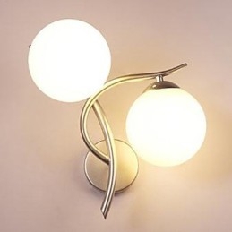 Modernt Mode Vägglampa Iron Art Sovrum Säng Vägglampa Matsal Study Hall Lampa