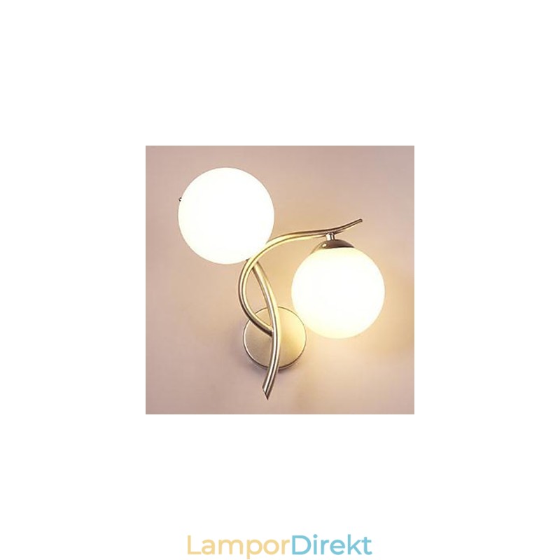 Modernt Mode Vägglampa Iron Art Sovrum Säng Vägglampa Matsal Study Hall Lampa