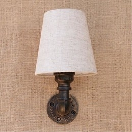 Rustik Lodge Mässing Funktion För Ambient Light Wall Sconces Vägglampa