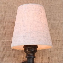 Rustik Lodge Mässing Funktion För Ambient Light Wall Sconces Vägglampa