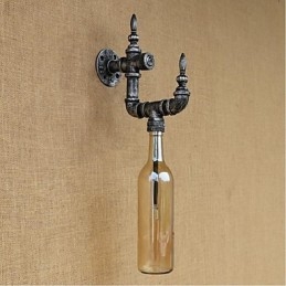 Rustik Lodge Silver Feature För Ambient Light Wall Sconces Wall Light