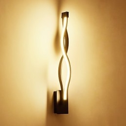 Moderna Vägglampor Kreativ Metall Vardagsrum Hall Sovrum Hotellrum Sängbord Dekorationsbelysning