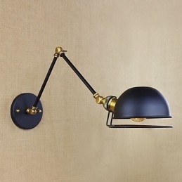 Industriell Retro Europeisk Stil Bykaraktärsbelysning Dekorativ Vägglampa Järnarm