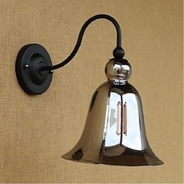 Rustik Lodge Silver Funktion För Downlight Vägglampor Vägglampa