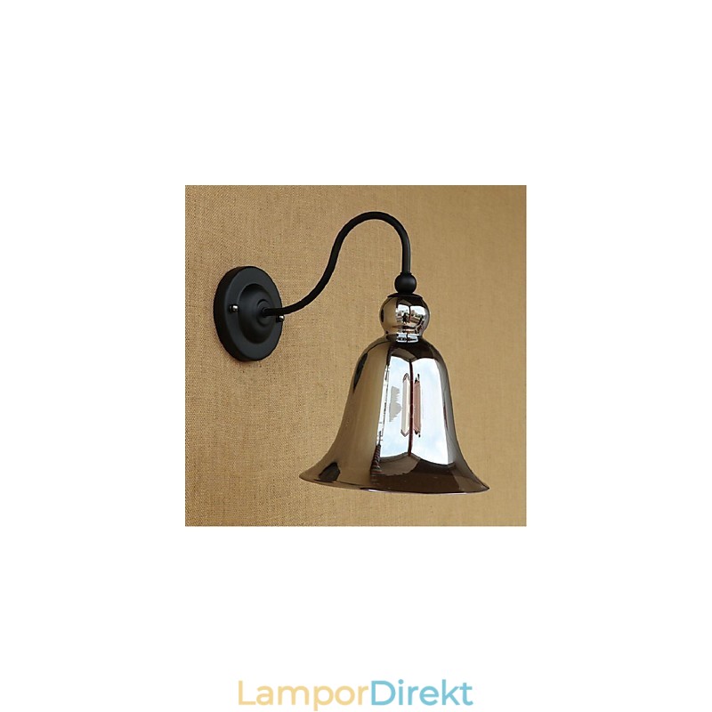 Rustik Lodge Silver Funktion För Downlight Vägglampor Vägglampa