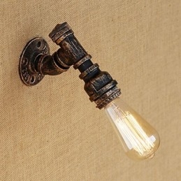 Country Retro Vintage Målningsfunktion För Mini Style Ambient Light Wall Sconces Wall Light