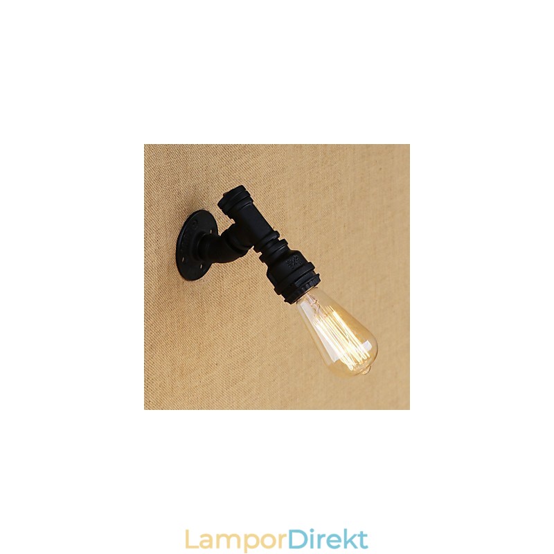 Country Retro Vintage Målningsfunktion För Mini Style Ambient Light Wall Sconces Wall Light