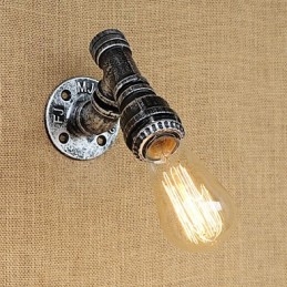 Country Retro Vintage Målningsfunktion För Mini Style Ambient Light Wall Sconces Wall Light