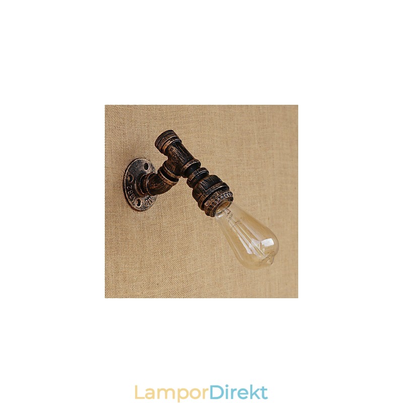 Country Retro Vintage Målningsfunktion För Mini Style Ambient Light Wall Sconces Wall Light