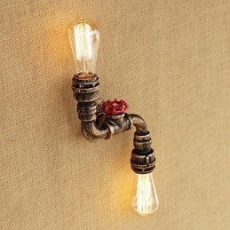Rustik Lodge Country Mässing Funktion För Mini Style Ambient Light Wall Sconces Wall Light