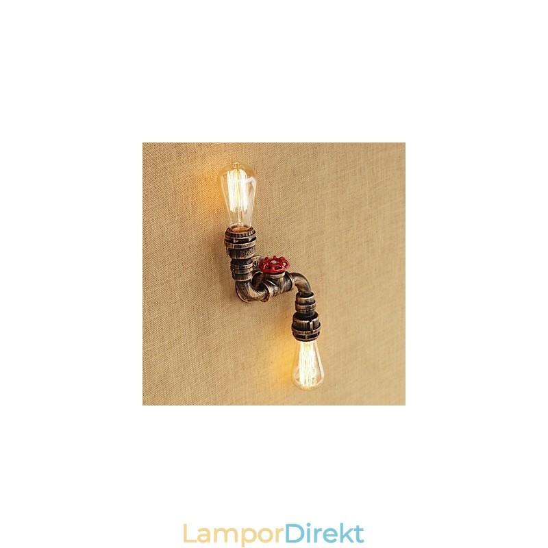 Rustik Lodge Country Mässing Funktion För Mini Style Ambient Light Wall Sconces Wall Light