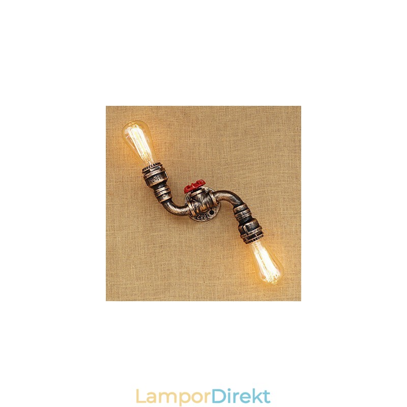 Rustik Lodge Country Mässing Funktion För Mini Style Ambient Light Wall Sconces Wall Light