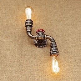 Rustik Lodge Country Mässing Funktion För Mini Style Ambient Light Wall Sconces Wall Light