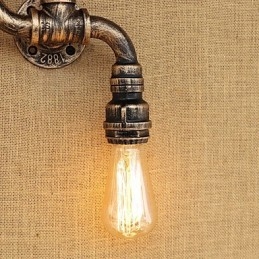 Rustik Lodge Country Mässing Funktion För Mini Style Ambient Light Wall Sconces Wall Light
