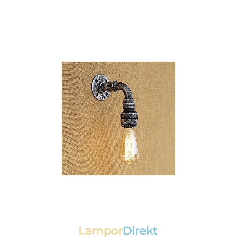 Country Retro Vintage Målningsfunktion För Mini Style Ambient Light Wall Sconces Wall Light