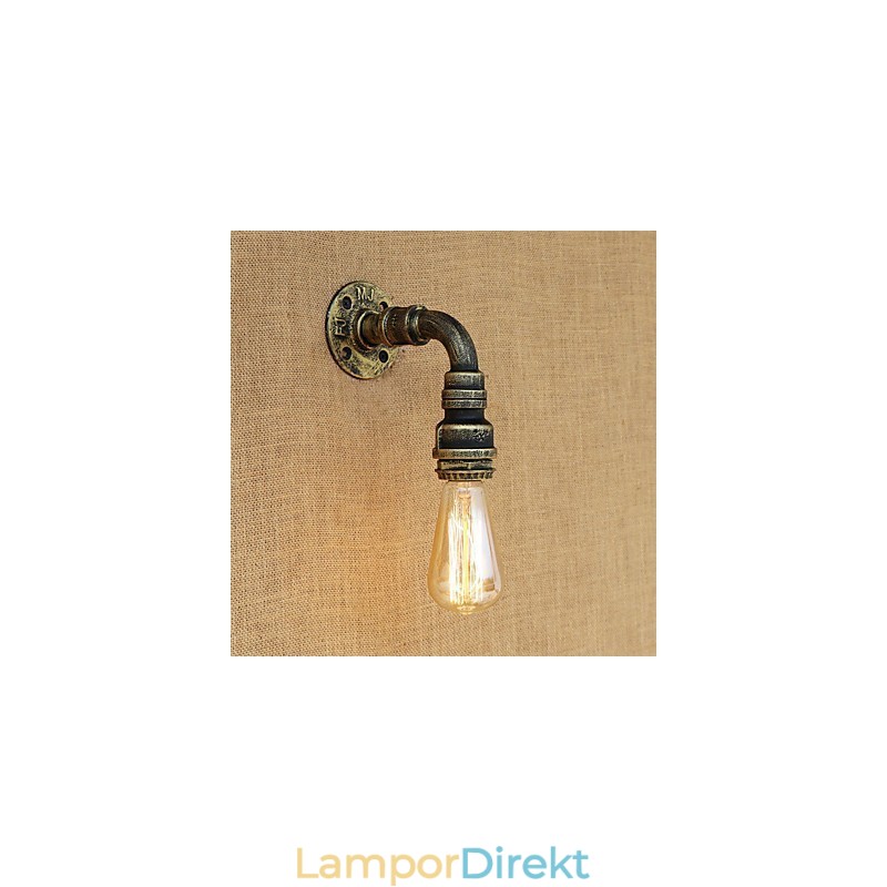 Country Retro Vintage Målningsfunktion För Mini Style Ambient Light Wall Sconces Wall Light