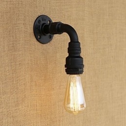 Country Retro Vintage Målningsfunktion För Mini Style Ambient Light Wall Sconces Wall Light