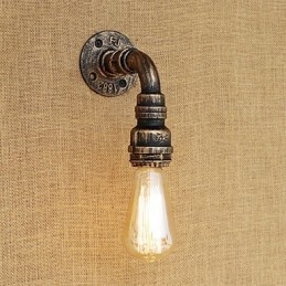 Country Retro Vintage Målningsfunktion För Mini Style Ambient Light Wall Sconces Wall Light