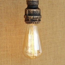 Country Retro Vintage Målningsfunktion För Mini Style Ambient Light Wall Sconces Wall Light