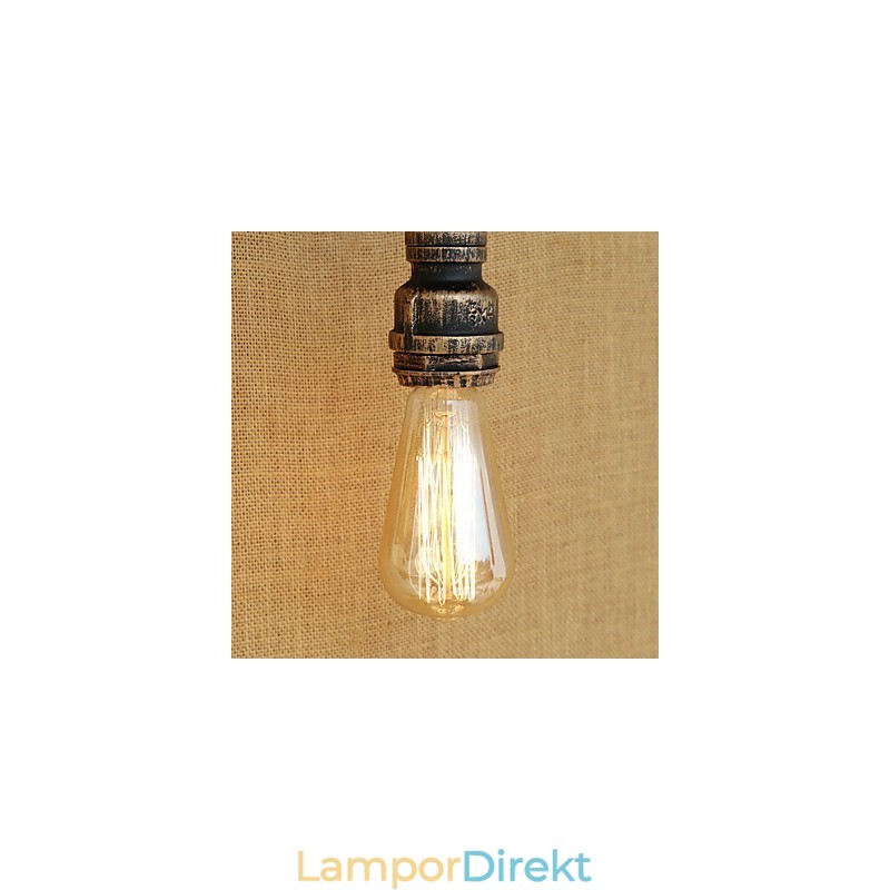 Country Retro Vintage Målningsfunktion För Mini Style Ambient Light Wall Sconces Wall Light