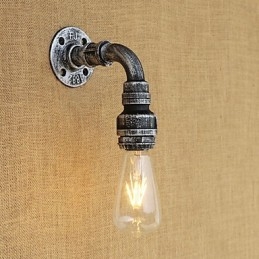 Country Retro Vintage Målningsfunktion För Mini Style Ambient Light Wall Sconces Wall Light