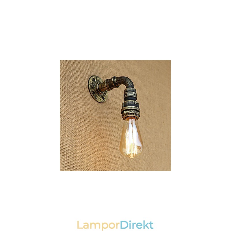 Country Retro Vintage Målningsfunktion För Mini Style Ambient Light Wall Sconces Wall Light