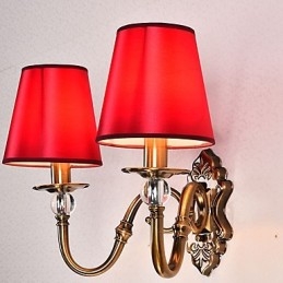 Traditionell Klassisk Galvaniserad Funktion För Ögonskydd Downlight Wall Sconces Wall Light