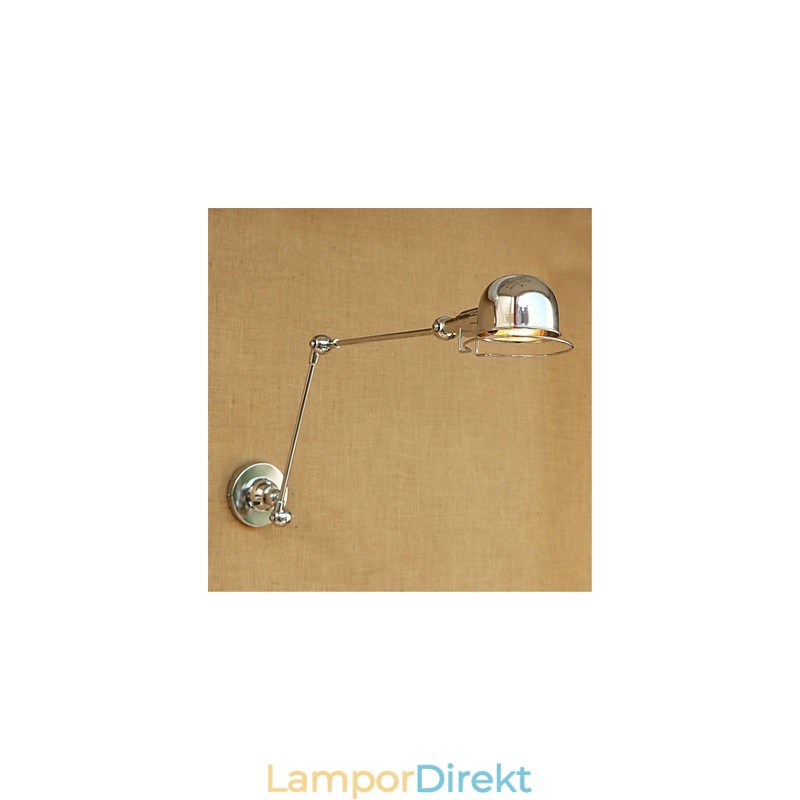 Modern Contemporary Country Chrome-Funktion För Swing Arm Eye Protection Downlight Swing Arm Lightswall