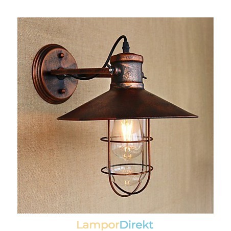Rustik Lodge Country Retro Målning Funktion För Mini Style Downlight Vägglampor Rustik Lodge Country Retro Målning Funktion För Mini Style Downlight Vägglampor