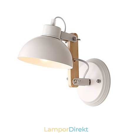 Vintage Trä Art Deco Metall Metall Rustik Vägglampa Vardagsrum Matsal Hall Vägglampa Svart Vit Valfritt