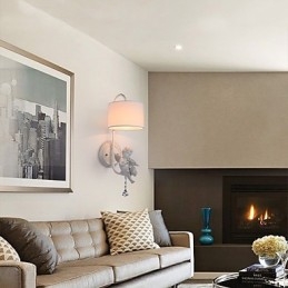 Modern Samtida Målningsfunktion För Ögonskydd Ambient Light Wall Sconces Wall Light
