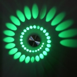 Modern Lätt Aluminium Infälld Vägglampa Integrerad