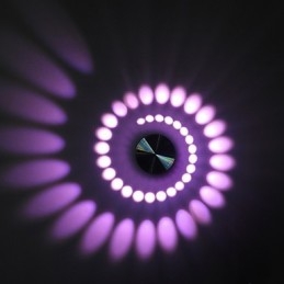 Modern Lätt Aluminium Infälld Vägglampa Integrerad