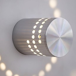 Modern Lätt Aluminium Infälld Vägglampa Integrerad