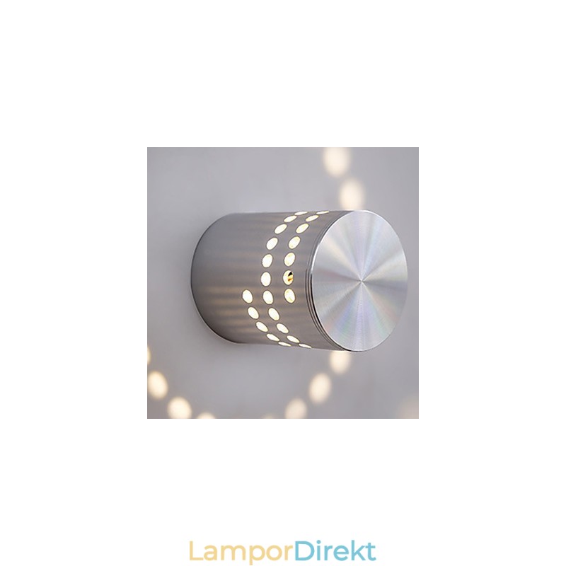 Modern Lätt Aluminium Infälld Vägglampa Integrerad