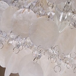 Modern Och Modern Crystal Mini Style Chrome Flush Mount