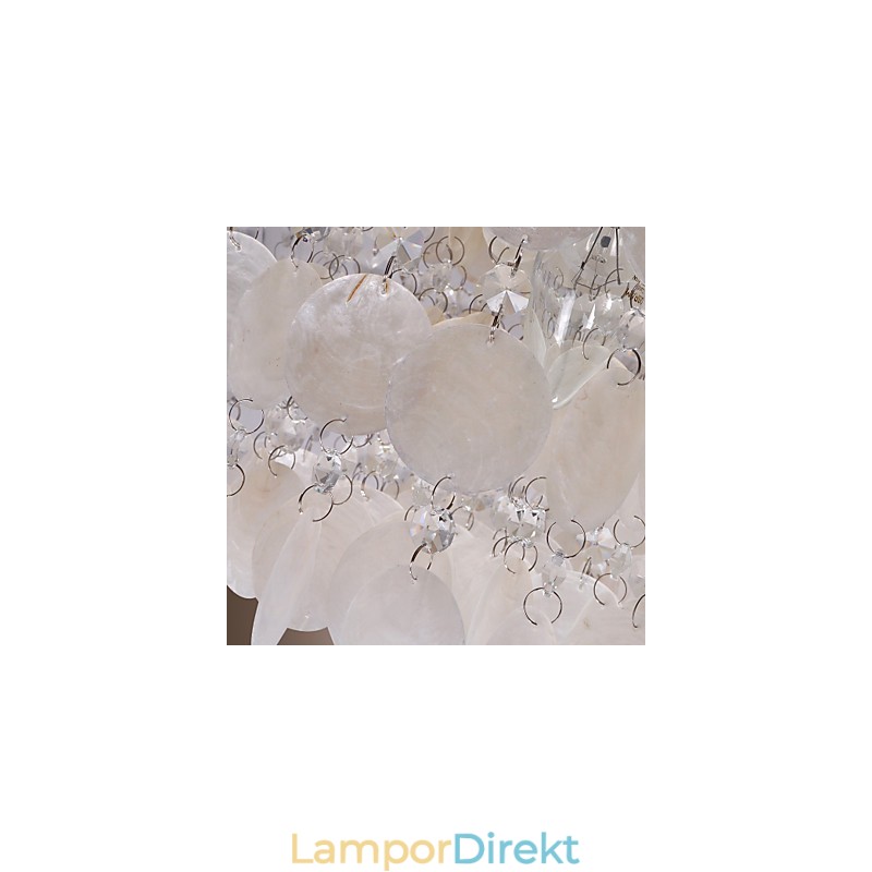 Modern Och Modern Crystal Mini Style Chrome Flush Mount