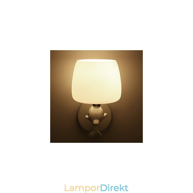 Modern Samtida Målningsfunktion För Ögonskydd Ambient Light Wall Sconces Wall Light