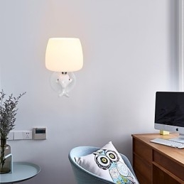Modern Samtida Målningsfunktion För Ögonskydd Ambient Light Wall Sconces Wall Light