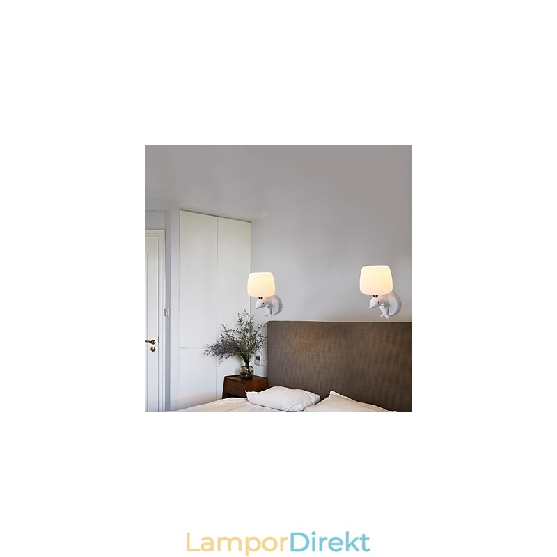 Modern Samtida Målningsfunktion För Ögonskydd Ambient Light Wall Sconces Wall Light