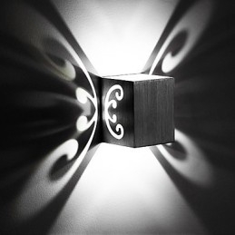 Modern Light Aluminium Flush Mount Vägglampa Dekorera Vägglampor